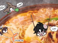 아크릴 키링, 투명 포카 도안 배포