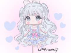 sd 여캐 커미션 ☘️☘️( 일시 중단📌)