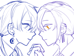 연필 콩 타입 커미션