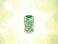 Smiling, bound to reflect.