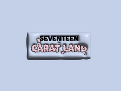 세븐틴인캐럿랜드_사각 (Png)스티커