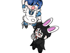 흑집사 세바시엘 대롱대롱키링 도안 무료배포