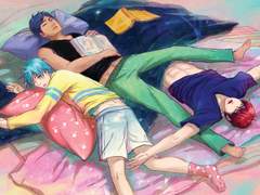 쿠농 단체 일러북 일러스트