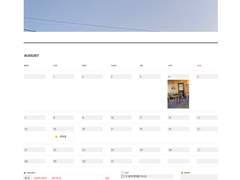 [노션 다이어리] 23년 8월 템플릿