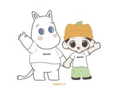 무민이랑 귤쥔이