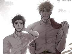 해야해 테마 그리다가 날조하게 된