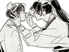 [청명소소] 어느날 소소가 눈썹을 태워먹었다