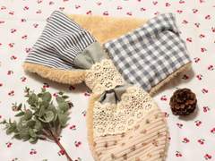 핸드메이드 패치워크 목도리