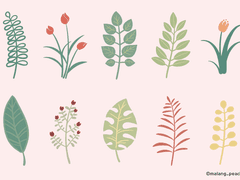 이파리 스티커팩.png