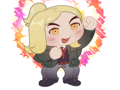 팔자크 투명 포카 도안