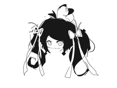 흑백을 그리는 화백