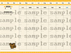 [굿노트] 속지 공유 (먼슬리, 위클리, 스티커 PDF)