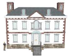 <19세기 영국 귀족의 집> 건물 스케치업 무료배포