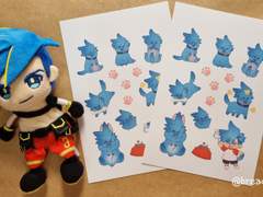 • ิ . • ิ티멍스티커 도안(칼선) 무료 배포