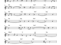 [사호 평온자의 전자 악보][단선]아리 샘터(세명의 대모험 배경음악) *멤버십 전용