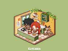 도트 고정틀(움짤) 커미션