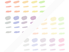 [굿노트 스티커] 수채느낌 하이라이터