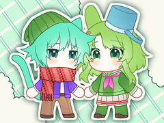 냥냥깡총 고정틀