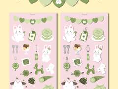 Clover 굿노트 스티커