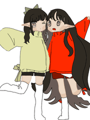 엘프 쌍둥이 자매의 새로운 일상