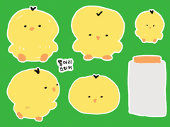 뿅아리 스티커 vol. 1