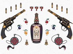 (유료, 부분 무료) 향락품 모티브 장식소스, 우연의 태