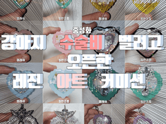 강아지 수술비 벌려고 오픈한 레진아트 커미션 타입