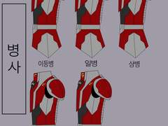 플레임 파이셔스 제국 군인 계급장 (바우터 스트라 이야기)