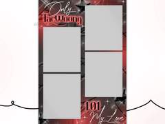 북산 인생네컷 프레임 배포