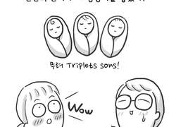 [컷툰] 쌍둥이의 이름