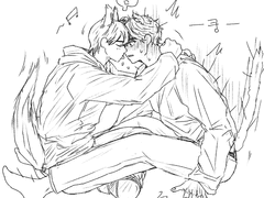 아기호랑이 쫑수와 아기여우 뱅찬이 백업