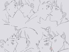 kiss,,,˚*☆ 하는 모브레이