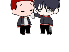 태웅백호/루하나 투명 포카 도안 배포