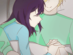 [둘이서 수면] 일러스트