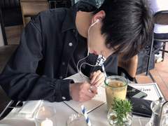 너는 웃을때 차은우같더라