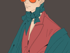 스탬피드 캐릭터 패션잡지 옷 입히기