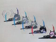 올가 투명 포토카드 도안 배포