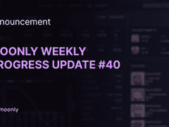 Moonly weekly progress update #40