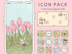 튤립 정류장 소금이 아이폰(ios) 아이콘 팩