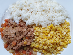 먹방 브베 - 오, 이렇게 먹어도 맛있네~ 야채참치, 옥수수 먹방~