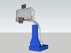 [스케치업] 가비지타임 농구 골대