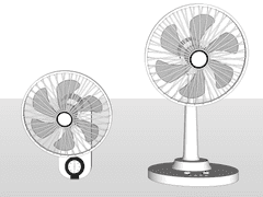 [3D] 선풍기 / 벽걸이 / 스탠드형