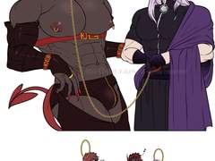 미인공 천사x떡대수 악마