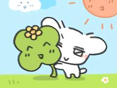 ꕤ 여상이가 행운을 드려요 ꕤ 카카오톡 테마 [ios/and]