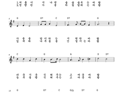 [사호 평온자의 전자 악보][단선]가을 바람(동요) *멤버십 전용