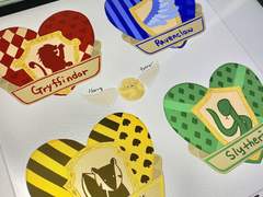 굿노트 해리포터 기숙사 마크 스티커 & 속지