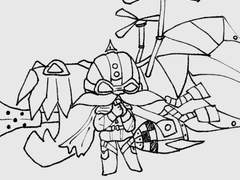 [릴레이 그리기 120번째]상황 파악 끝! 최고의 전투기까지 있다구!