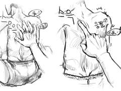 [태웅백호/루하나] 등으로 말하는 루하나