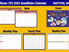 Newjeans Season’s Greeting GoodNotes 속지,스티커