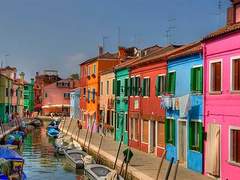 무라노 섬과 부라노 섬 유람선